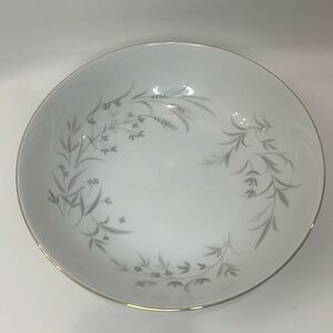 Wentworth Fine China Japan Gold Trim 9 1/4 In Serving Bowl 2 1/4 In Tall 8905